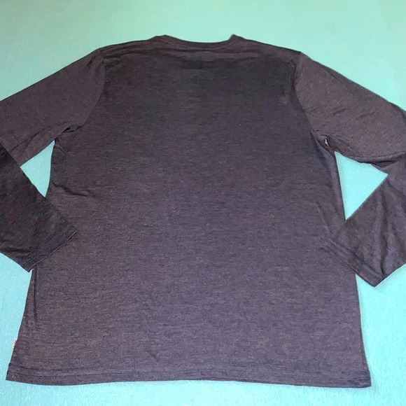 LEVI’S LEVI STRAUSS & CO henley style long sleeve crewneck dark blue NEW SZ M - Picture 3 of 10